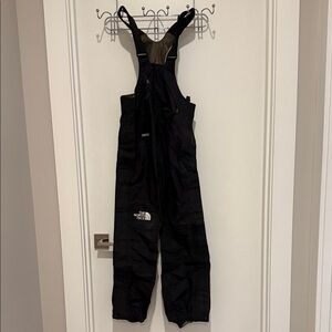 Vintage North Face Black Gortex Bib Overalls